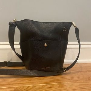 Henri Bendel black bucket bag